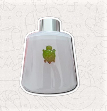 Turtle Perfume Bottle